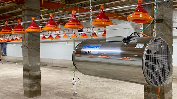 Munters Euroemme GA direct fire heater